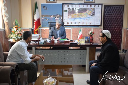 ملاقات مردمی فرماندار شهرستان ترکمن برگزار شد