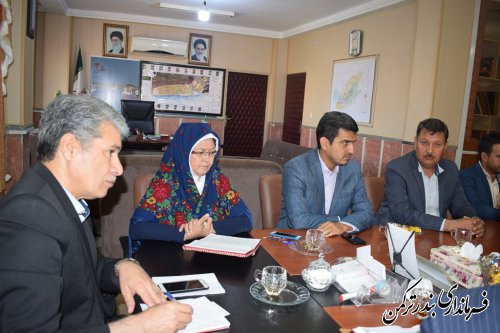 اولین جلسه ستاد انتخابات شهرستان ترکمن برگزار شد