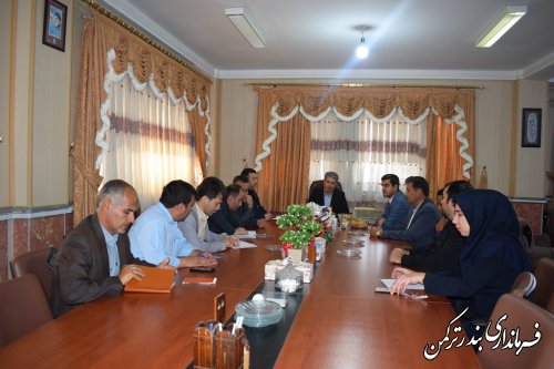 اولین جلسه ستاد انتخابات شهرستان ترکمن برگزار شد