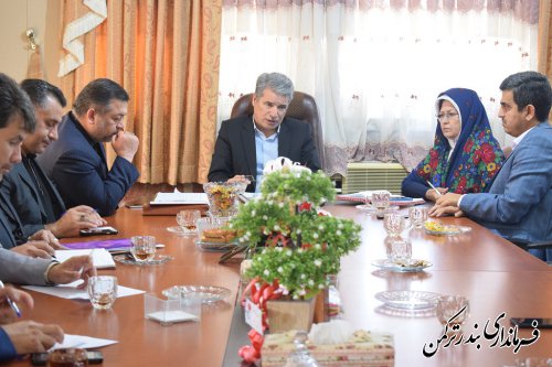 اولین جلسه ستاد انتخابات شهرستان ترکمن برگزار شد