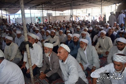 مراسم فارغ التحصیلی جمعی از حافظان کل قرآن در روستای اورکت حاجی برگزار شد