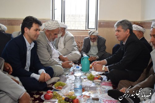 مراسم فارغ التحصیلی طلاب حوزه علمیه سراج الدین در روستای نیازآباد برگزار شد
