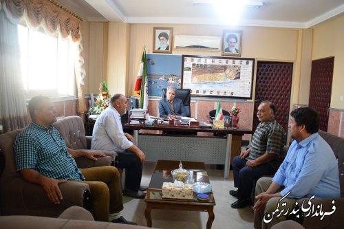 ملاقات مردمی فرماندار شهرستان ترکمن برگزار شد