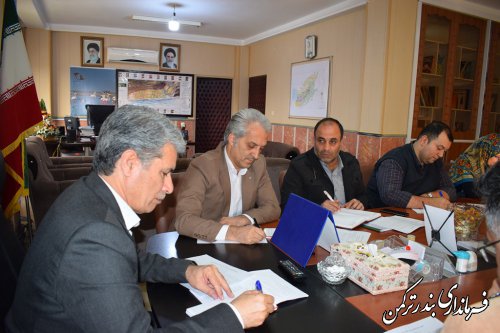 جلسه هماهنگی برگزاری انتخابات فرمانداری شهرستان ترکمن برگزار شد
