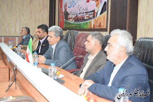 جلسه تعیین اعضای هیئت اجرایی انتخابات یازدهمین دوره مجلس شورای اسلامی شهرستان ترکمن برگزار شد