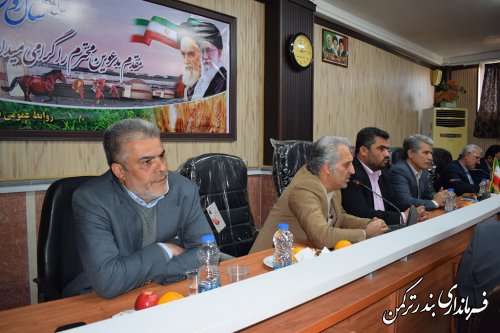 جلسه تعیین اعضای هیئت اجرایی انتخابات یازدهمین دوره مجلس شورای اسلامی شهرستان ترکمن برگزار شد