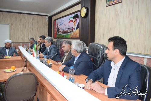 جلسه تعیین اعضای هیئت اجرایی انتخابات یازدهمین دوره مجلس شورای اسلامی شهرستان ترکمن برگزار شد