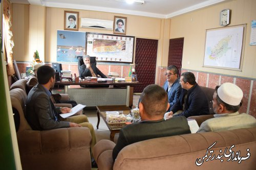 ملاقات مردمی فرماندار شهرستان ترکمن برگزار شد