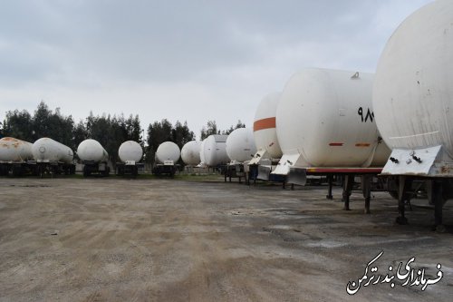 بازدید فرماندار شهرستان ترکمن از شرکت اورسا گاز