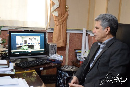نشست ویدئوکنفرانس انتخابات استان برگزار شد