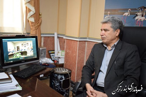 نشست ویدئوکنفرانس انتخابات استان برگزار شد