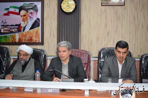جلسه هماهنگی برگزاری مراسم بزرگداشت سردار سپهبد شهید قاسم سلیمانی در شهرستان ترکمن برگزار شد