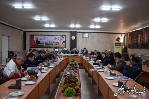 جلسه هماهنگی برگزاری مراسم بزرگداشت سردار سپهبد شهید قاسم سلیمانی در شهرستان ترکمن برگزار شد