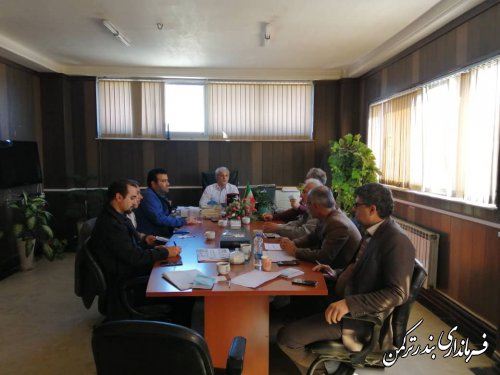 اولین جلسه کمیته امحاء انتخابات شهرستان بندرترکمن برگزار شد