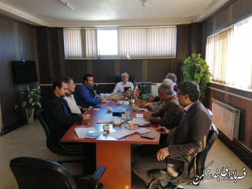 اولین جلسه کمیته امحاء انتخابات شهرستان بندرترکمن برگزار شد