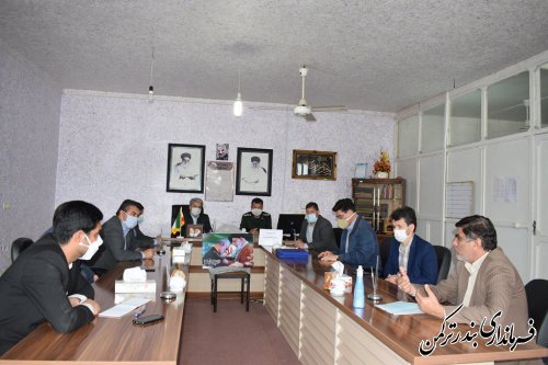 دیدار فرماندار با اعضای شورای اسلامی شهر بندرترکمن