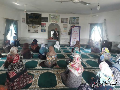 برگزاری کارگاه های مهارت آموزی بانوان در روستای گامیشلی نزار
