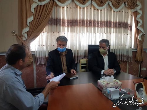 برگزاری ملاقات مردمی معاون سیاسی امنیتی و اجتماعی استاندار گلستان  با شهروندان  بندر ترکمن 