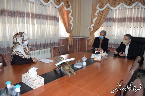 برگزاری ملاقات مردمی معاون سیاسی امنیتی و اجتماعی استاندار گلستان  با شهروندان  بندر ترکمن 