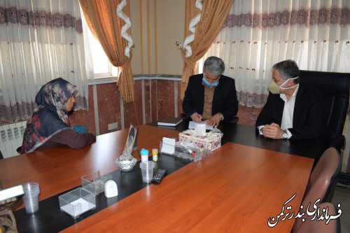 برگزاری ملاقات مردمی معاون سیاسی امنیتی و اجتماعی استاندار گلستان  با شهروندان  بندر ترکمن 