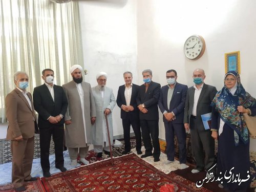 دیدار معاون سیاسی ، امنیتی و اجتماعی استاندار گلستان با ائمه جمعه شهرستان بندرترکمن