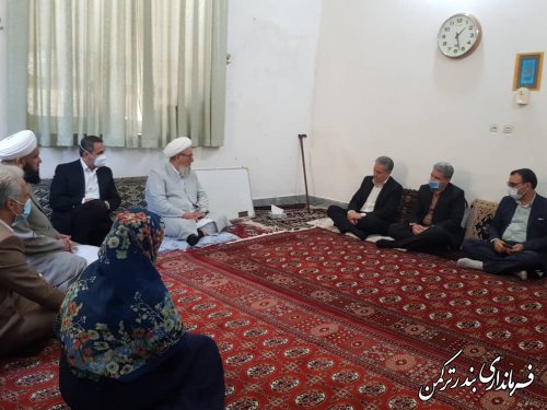 دیدار معاون سیاسی ، امنیتی و اجتماعی استاندار گلستان با ائمه جمعه شهرستان بندرترکمن