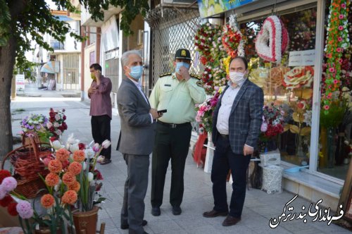 بازدید میدانی سرپرست فرمانداری از سطح شهر بندرترکمن