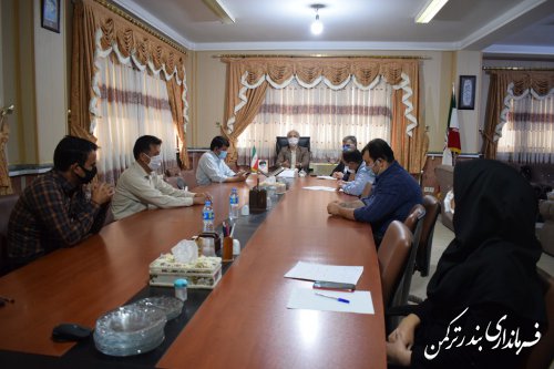 جلسه هماهنگی مرحله دوم انتخابات شهرستان ترکمن برگزار شد
