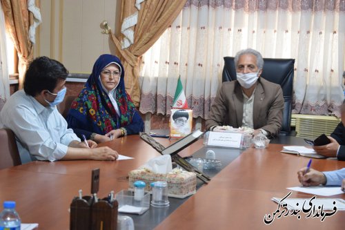 جلسه هماهنگی مرحله دوم انتخابات شهرستان ترکمن برگزار شد