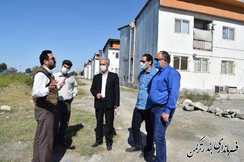 مشکلات مسکن مهر آزادی بندرترکمن بررسی شد