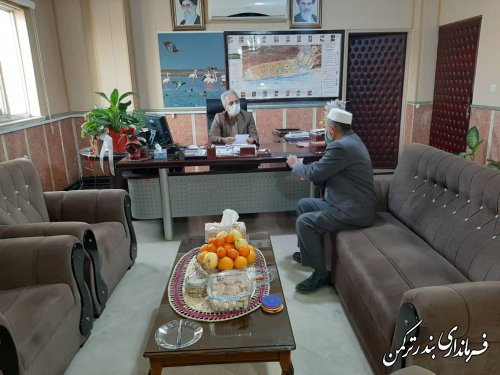 ملاقات مردمی فرماندار شهرستان ترکمن برگزار شد