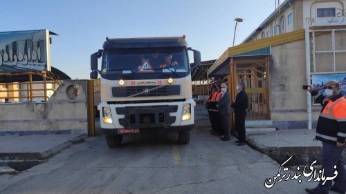 استقرار اکیپ راهداری زمستانی شهرستان ترکمن