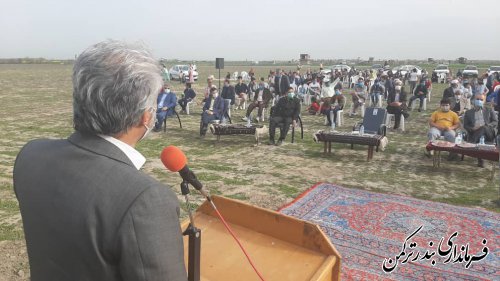 جشنواره نوروزی فرهنگ و اقتصاد روستاهای بخش مرکزی شهرستان ترکمن برگزار شد