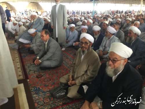 فرماندار شهرستان در مراسم جمعی از فارغ التحصیلان طلاب قره بلاغ شرکت کردند