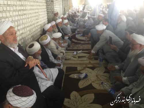فرماندار شهرستان در مراسم جمعی از فارغ التحصیلان طلاب قره بلاغ شرکت کردند