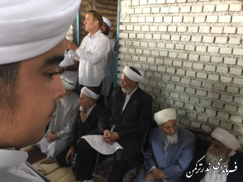 فرماندار شهرستان در مراسم جمعی از فارغ التحصیلان طلاب قره بلاغ شرکت کردند