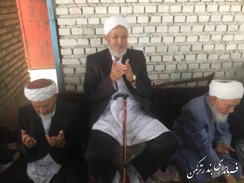 فرماندار شهرستان در مراسم جمعی از فارغ التحصیلان طلاب قره بلاغ شرکت کردند
