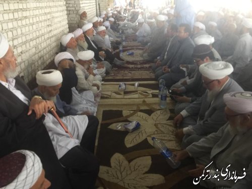 فرماندار شهرستان در مراسم جمعی از فارغ التحصیلان طلاب قره بلاغ شرکت کردند