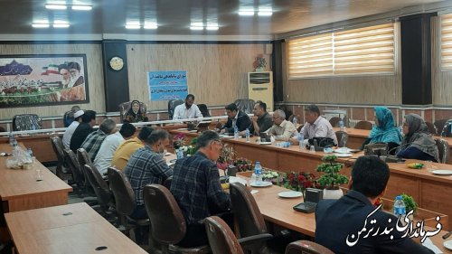 دومین جلسه شورای ساماندهی سالمندان شهرستان ترکمن برگزار شد 