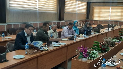 دومین جلسه شورای ساماندهی سالمندان شهرستان ترکمن برگزار شد 