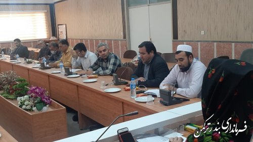 دومین جلسه شورای ساماندهی سالمندان شهرستان ترکمن برگزار شد 