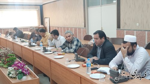 دومین جلسه شورای ساماندهی سالمندان شهرستان ترکمن برگزار شد 