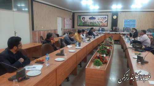 دومین جلسه شورای ساماندهی سالمندان شهرستان ترکمن برگزار شد 