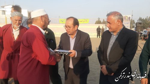 مسابقات گورش ساحلی کشور به میزبانی شهرستان ترکمن برگزار شد 