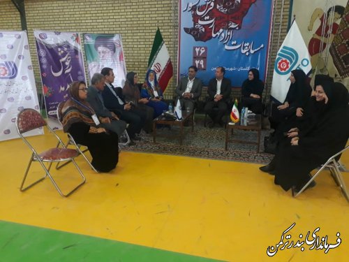 مسابقات مهارتی فرش کشور به میزبانی شهرستان ترکمن برگزار شد