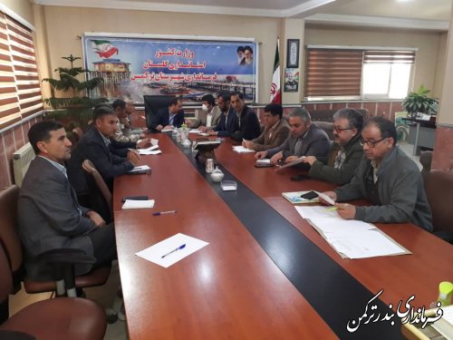 سومین جلسه کارگروه پسماند شهرستان ترکمن برگزار شد