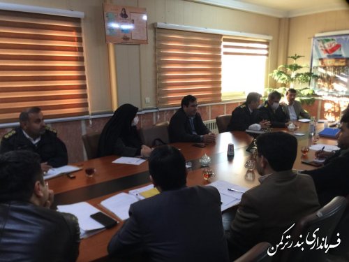 هشتمین جلسه شورای ترافیک شهرستان برگزار شد