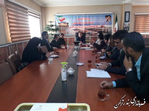 نهمین جلسه شورای ترافیک شهرستان برگزار شد