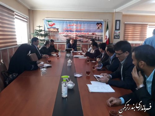 نهمین جلسه شورای ترافیک شهرستان برگزار شد