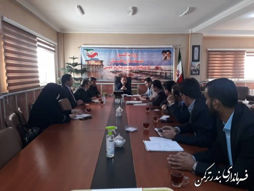 نهمین جلسه شورای ترافیک شهرستان برگزار شد